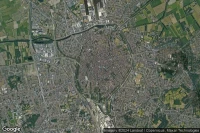 Vue aérienne de Brugge