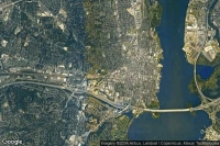 Vue aérienne de Alexandria, VA
