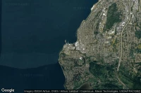 Vue aérienne de Bellingham, WA