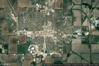 Vue aérienne de Hastings, NE