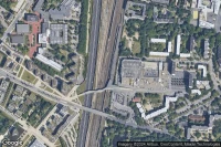 Vue aérienne de Hamburg-Wilhelmsburg