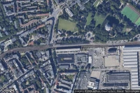 Vue aérienne de Hamburg-Sternschanze