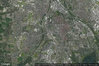 Vue aérienne de Augsburg Hbf