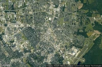 Vue aérienne de Lafayette, LA
