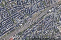 Vue aérienne de Frankfurt (Main) Süd
