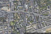 Vue aérienne de Frankfurt (M) Ostendstraße