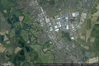 Vue aérienne de Hannover Messe/Laatzen