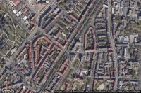 Vue aérienne de Freiburg-Herdern