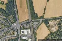Vue aérienne de Köln-Stammheim