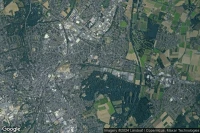 Vue aérienne de Mönchengladbach-Lürrip