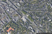 Vue aérienne de Bonn-Bad Godesberg