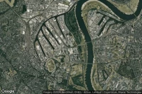 Vue aérienne de Neuss Rheinparkcenter