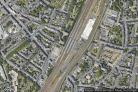 Vue aérienne de Köln-Mülheim
