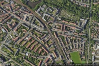 Vue aérienne de Nürnberg-Gleißhammer