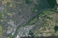 Vue aérienne de Schweinfurt Stadt