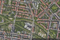 Vue aérienne de Leipzig Coppiplatz