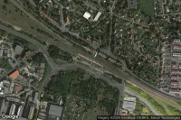 Vue aérienne de Leipzig-Wahren