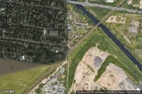 Vue aérienne de Leipzig-Rückmarsdorf