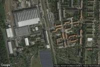 Vue aérienne de Dessau Süd