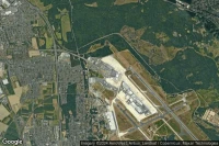 Vue aérienne de Köln/Bonn Flughafen