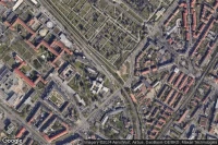 Vue aérienne de Freiburg Klinikum
