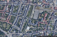 Vue aérienne de Schwerin Mitte