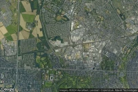 Vue aérienne de Köln-Müngersdorf Technologiepark