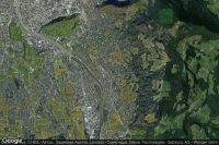 Vue aérienne de Salzburg Aigen