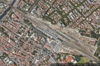 Vue aérienne de Rimini