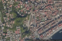 Vue aérienne de Napoli Mergellina