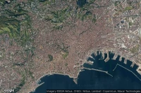 Vue aérienne de Napoli Montesanto