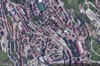 Vue aérienne de Potenza Superiore