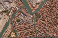 Vue aérienne de Venezia Piazzale Roma