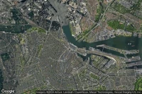 Vue aérienne de Amsterdam-Centraal