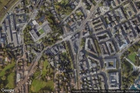 Vue aérienne de Zürich Enge