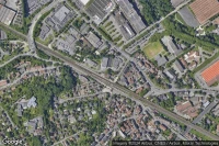 Vue aérienne de Mulhouse Dornach