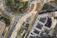 Vue aérienne de Avenue Foch