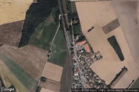 Vue aérienne de Les Échets