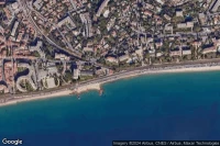 Vue aérienne de Cannes La Bocca
