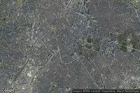 Vue aérienne de Bruxelles-Chapelle