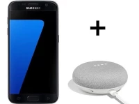 Samsung Galaxy S7 et Google home mini