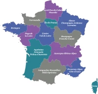 Les 13 régions de la France métropolitaine