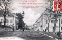 Le cours Gambetta vu du quartier Larrey