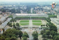 Vue aérienne du quartier Larrey à Tarbes