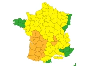 Alerte météo pour orages et vent violents sur le sud-ouest Alerte météo pour orages et vent violents sur le sud-ouest